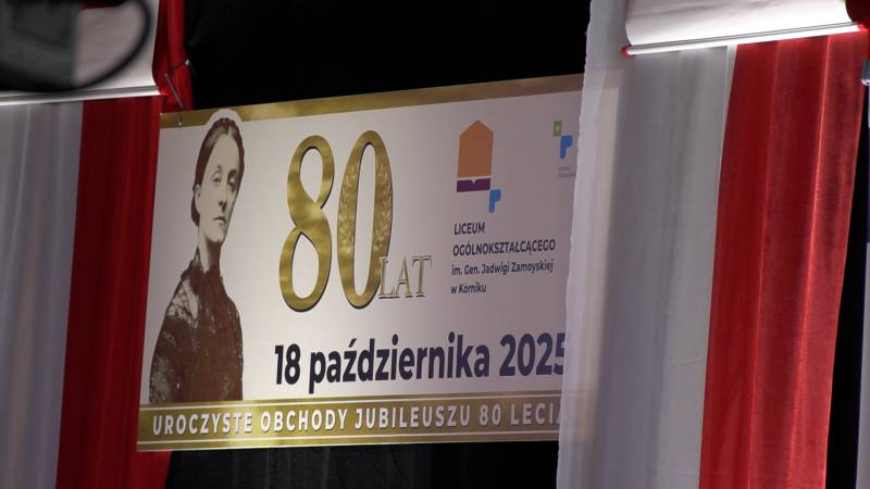 LO W KÓRNIKU MA 80 LAT