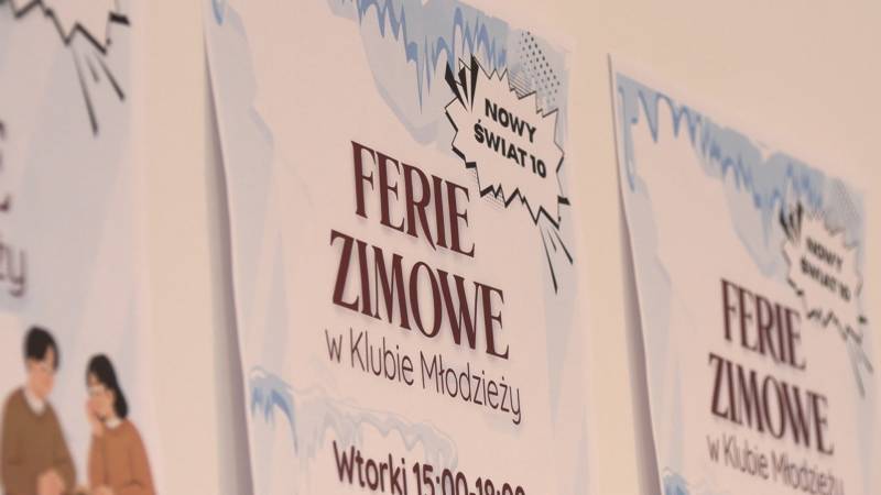 KLUB MŁODZIEŻOWY NA FERIE