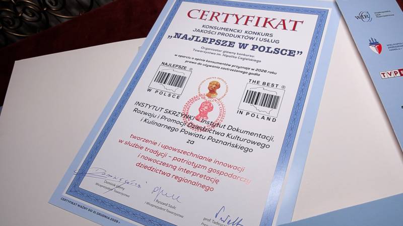 PRESTIŻOWA NAGRODA DLA SKRZYNEK